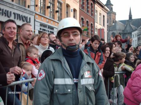 leon au carnaval de binche